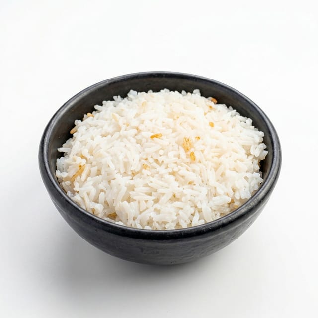 Garlic & Ginger Infused Rice.